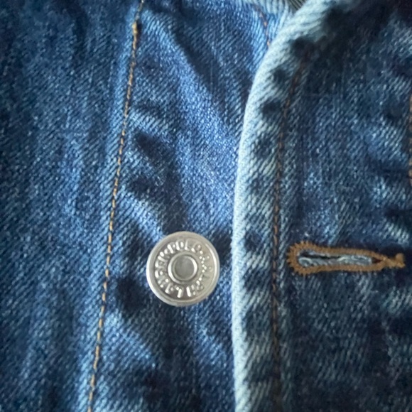 Vintage 90’s Ralph Lauren Polo Country Denim Chore Coat Size S Small Mens Jacket - Picture 6 of 6